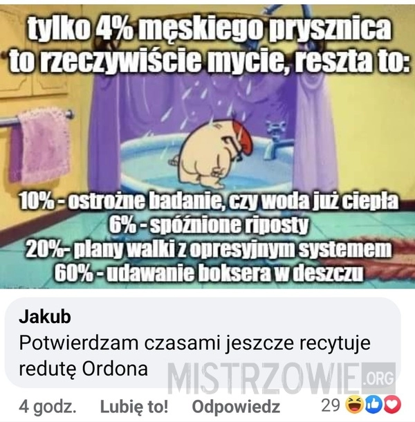 
    Męski prysznic