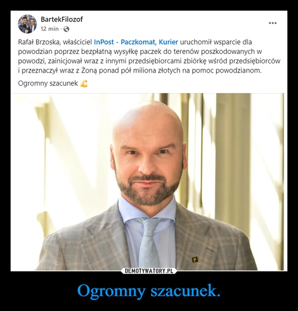 
    Ogromny szacunek.