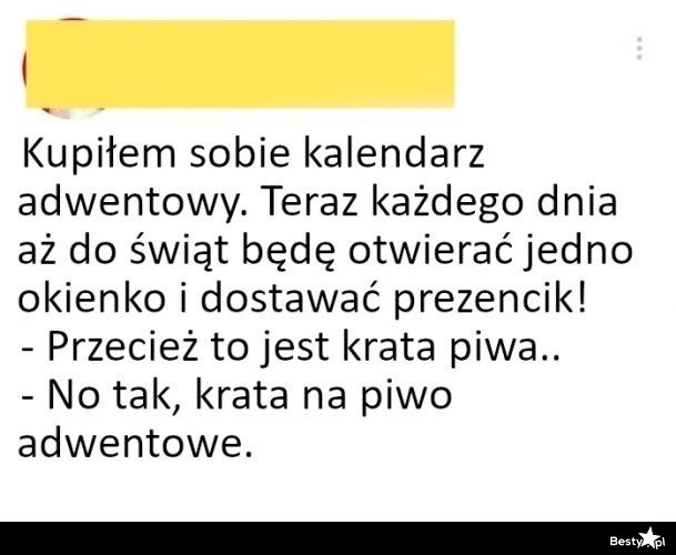 
    Kalendarz adwentowy 