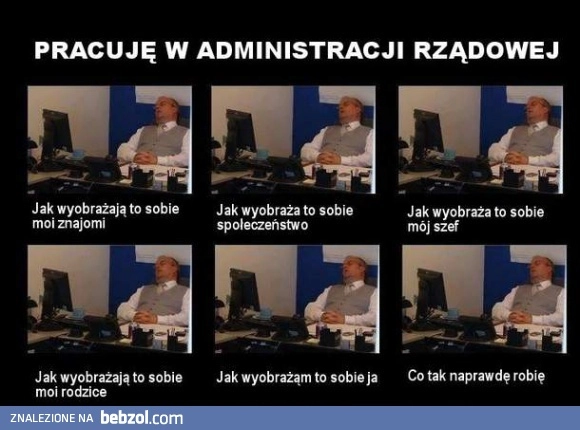 
    Pracuję w urzędzie