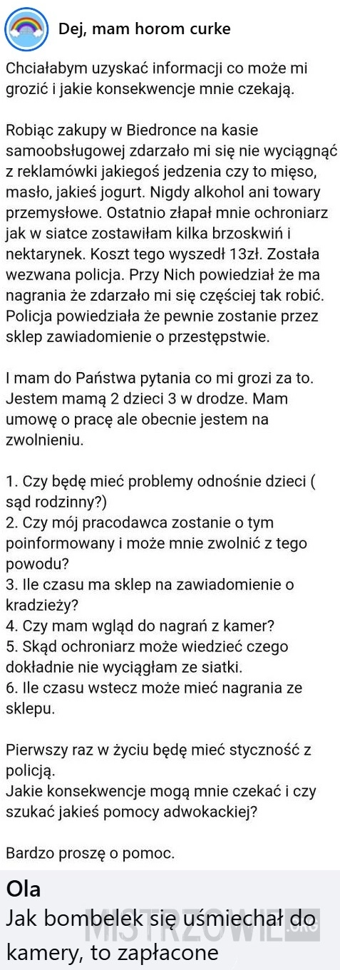 
    Konsekwencje
