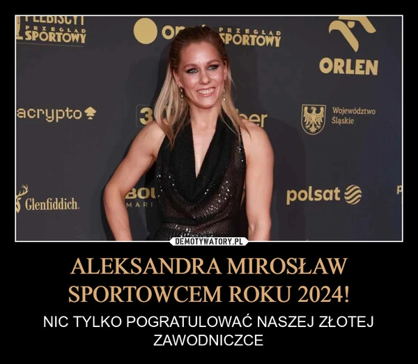 
    ALEKSANDRA MIROSŁAW SPORTOWCEM ROKU 2024!