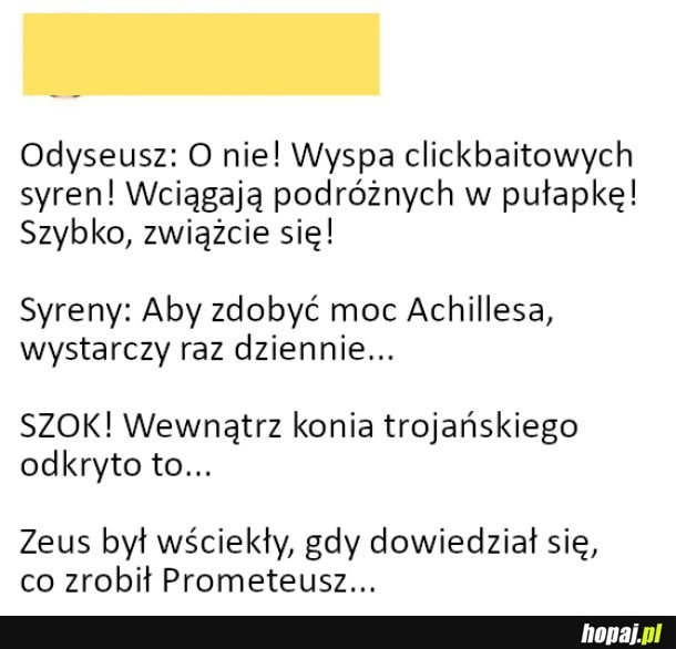 
    Wyspa clickbaitowych syren