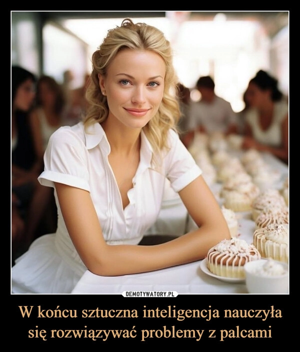 
    W końcu sztuczna inteligencja nauczyła się rozwiązywać problemy z palcami