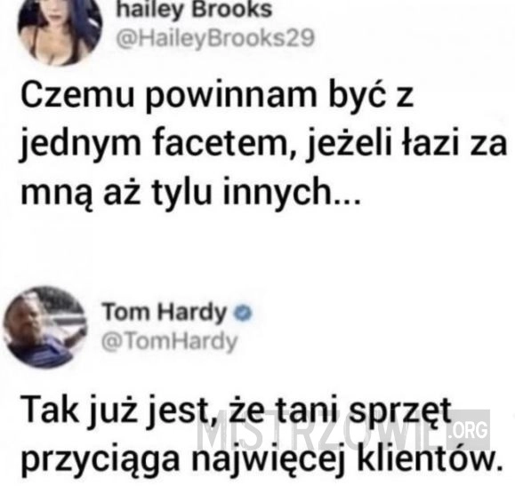 
    Czemu powinnam...