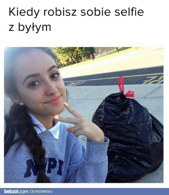 
    Selfie z byłym