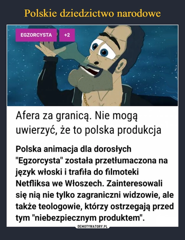 
    Polskie dziedzictwo narodowe