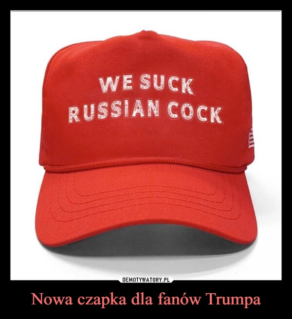 
    Nowa czapka dla fanów Trumpa