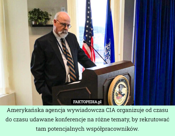 
    Amerykańska agencja wywiadowcza CIA organizuje od czasu do czasu udawane