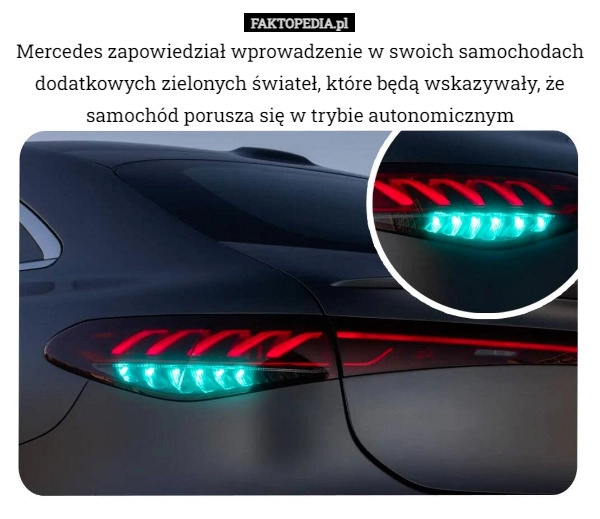 
    Mercedes zapowiedział wprowadzenie w swoich samochodach dodatkowych zielonych