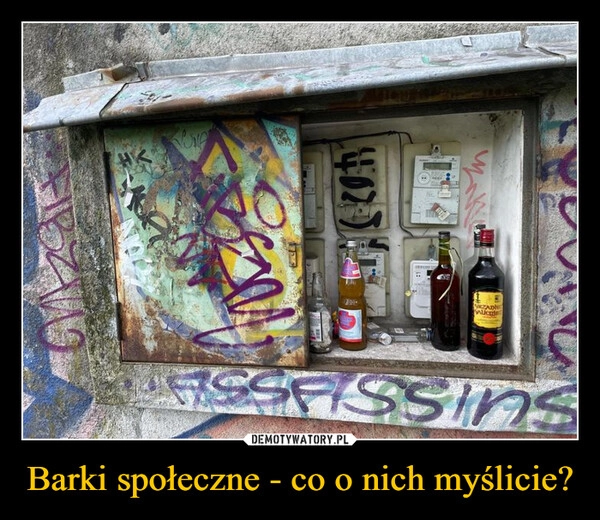 
    Barki społeczne - co o nich myślicie?