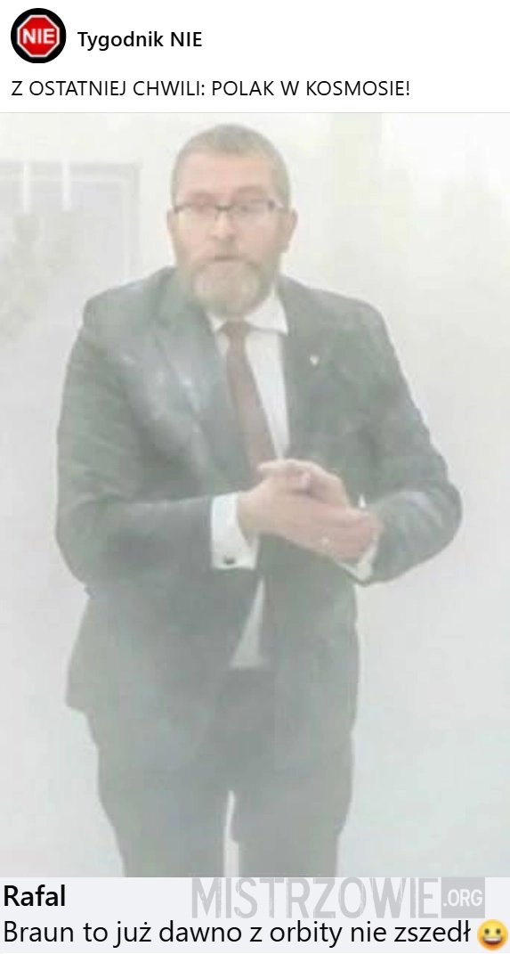 
    Polak w kosmosie