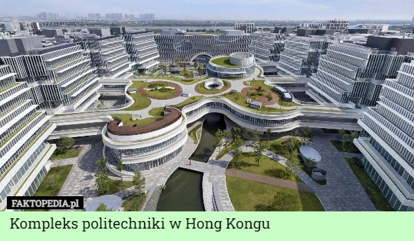 
    Kompleks politechniki w Hong Kongu