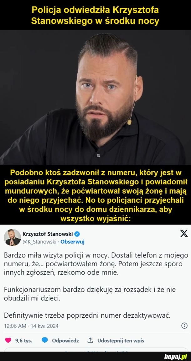 
    Ktoś zrobił mało wybitny żart