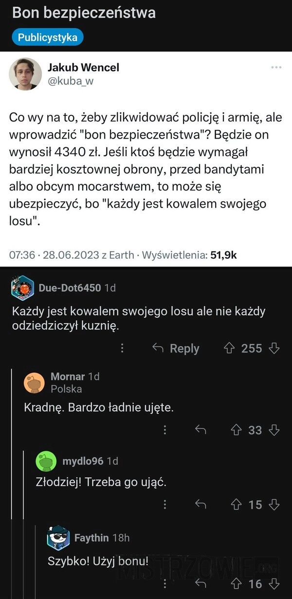 
    Bon bezpieczeństwa