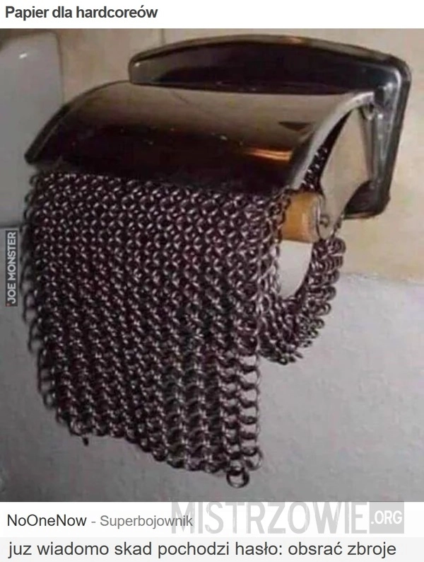 
    Papier dla hardcoreów