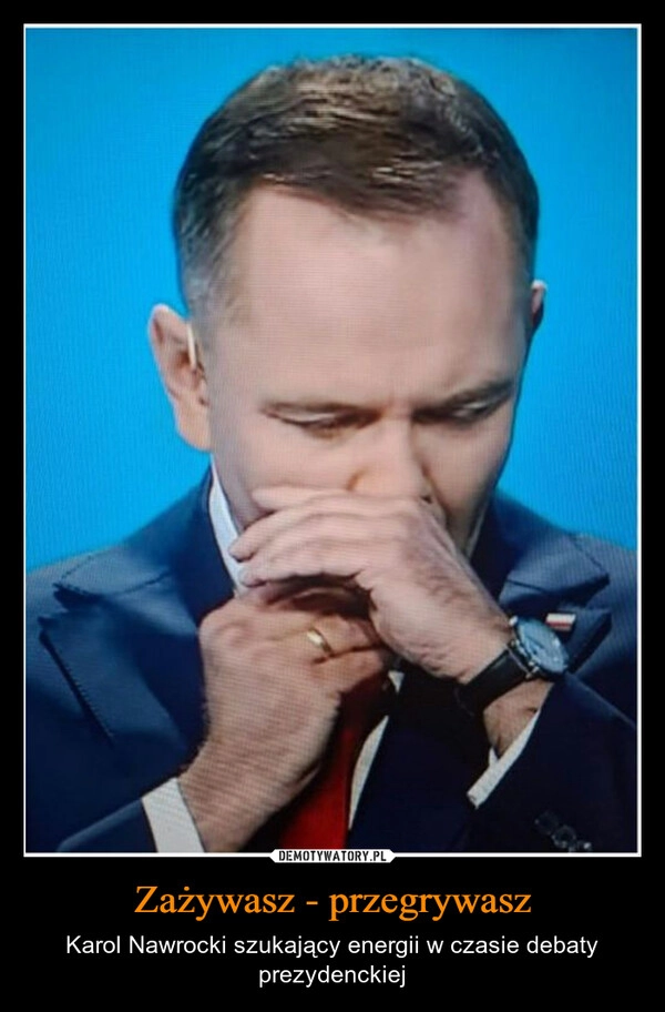 
    Zażywasz - przegrywasz