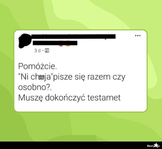 
    W poszukiwaniu pilnej odpowiedzi 