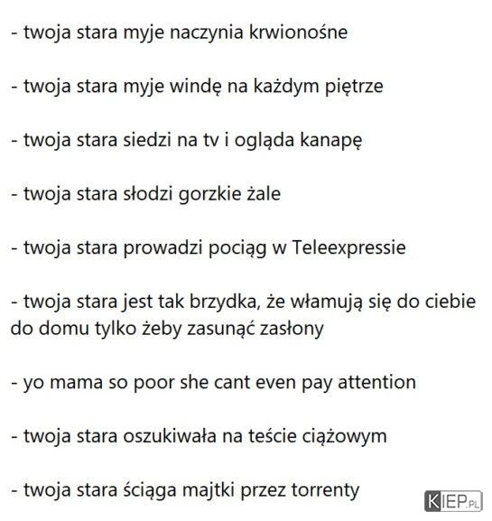 
    twoja stara dowcipy hahahahahahhahahahahahahhahahahahahahahahah
