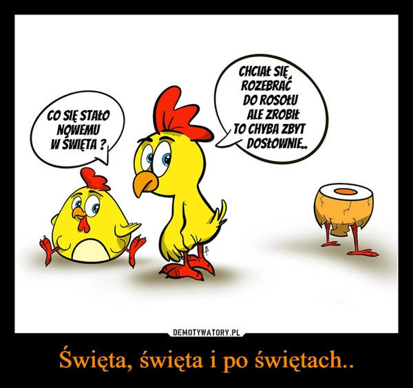 
    Święta, święta i po świętach..