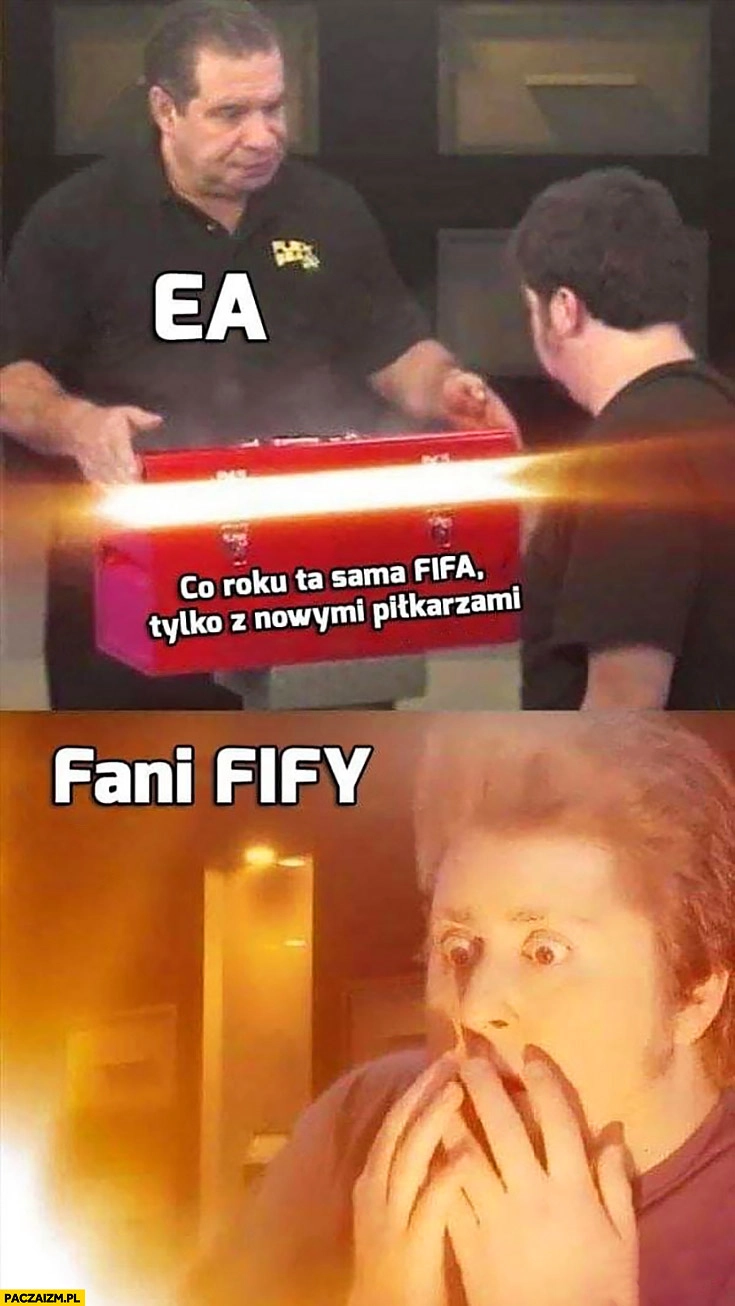 
    EA co roku ta sama FIFA tylko z nowymi piłkarzami fani FIFY zaskoczeni