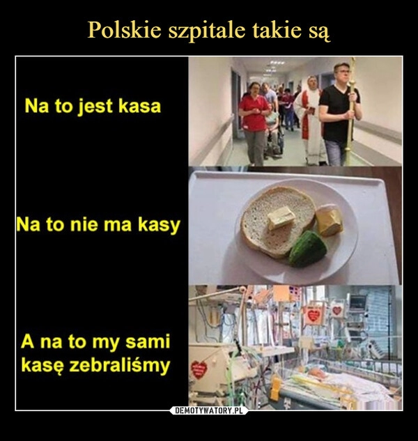 
    Polskie szpitale takie są