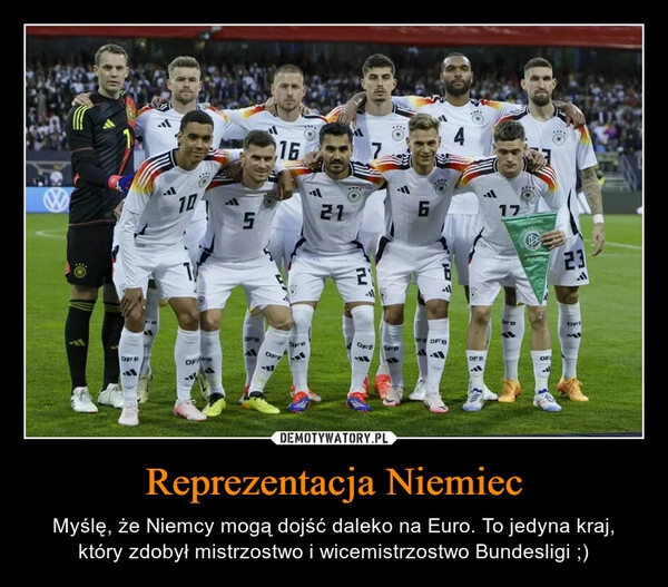 
    Reprezentacja Niemiec