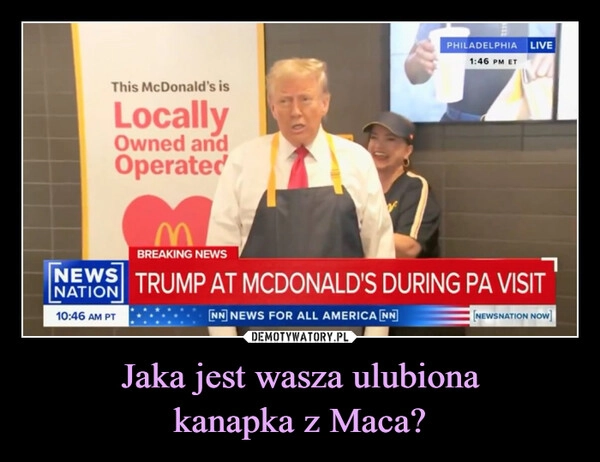 
    Jaka jest wasza ulubiona
kanapka z Maca?