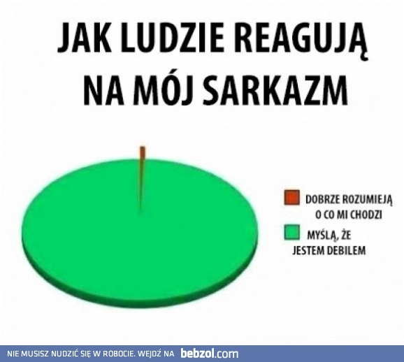 
    Mój sarkazm