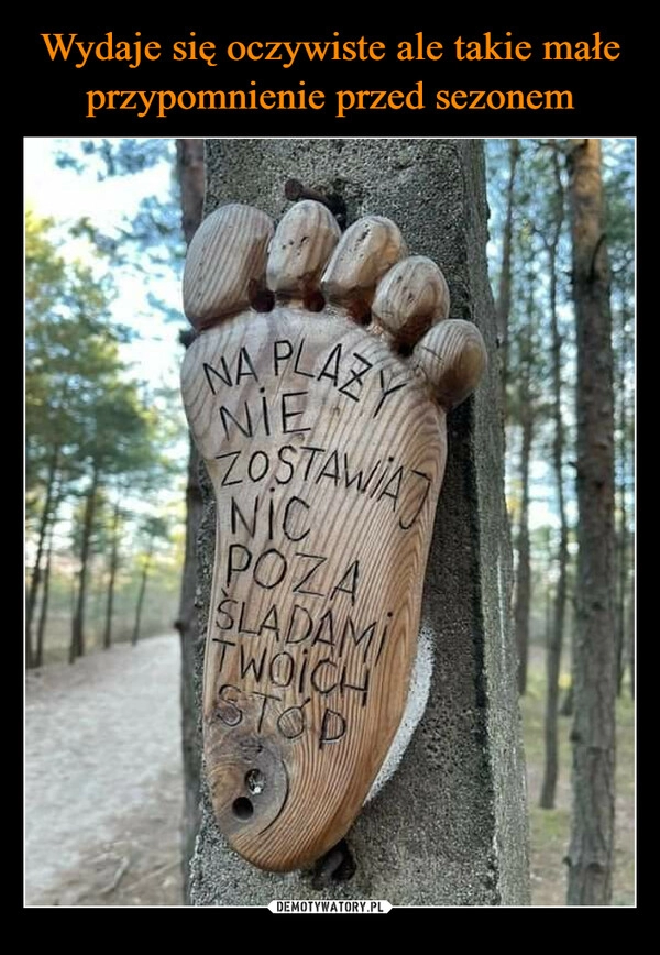 
    Wydaje się oczywiste ale takie małe przypomnienie przed sezonem