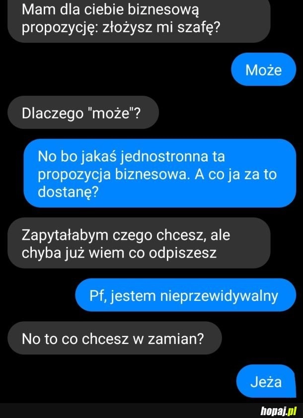 
    Propozycja biznesowa