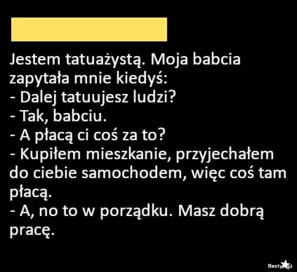 
    Wnuk tatuażysta 