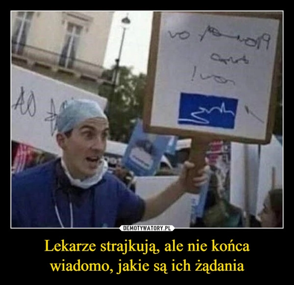 
    Lekarze strajkują, ale nie końca wiadomo, jakie są ich żądania