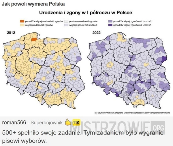 
    Jak powoli wymiera Polska