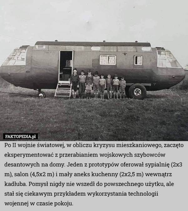 
    Po II wojnie światowej, w obliczu kryzysu mieszkaniowego, zaczęto eksperymentować