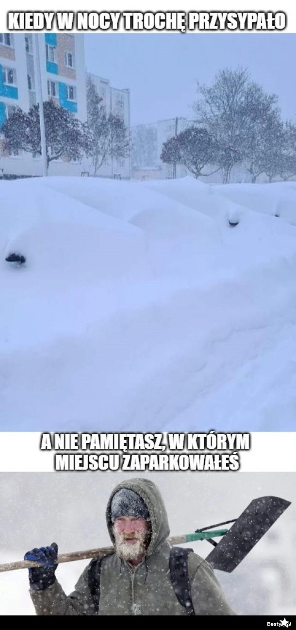 
    Kiedy w nocy trochę przysypało 