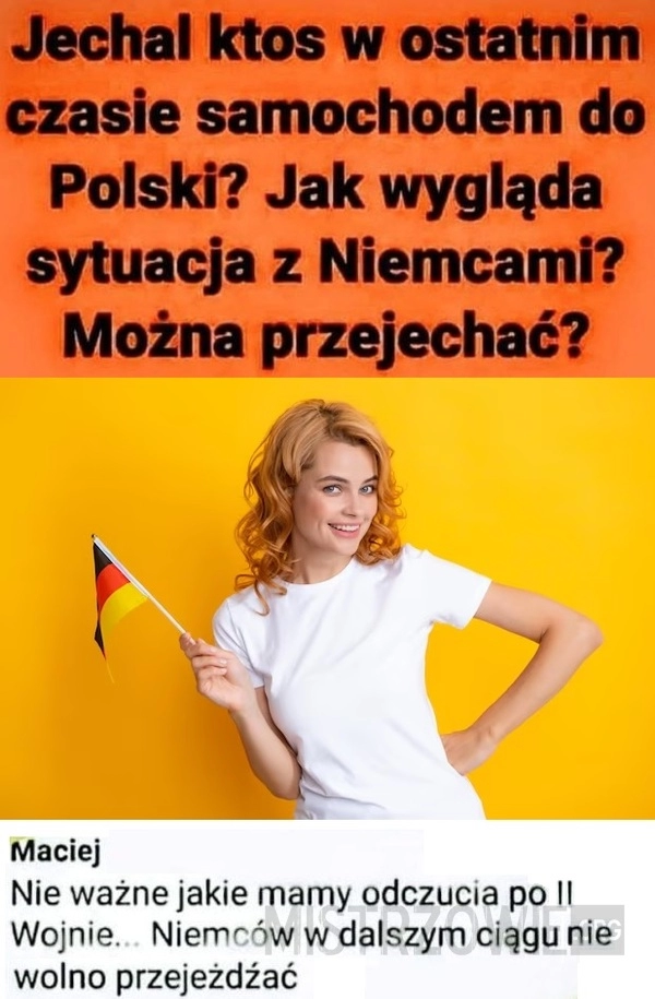 
    Samochodem do Polski