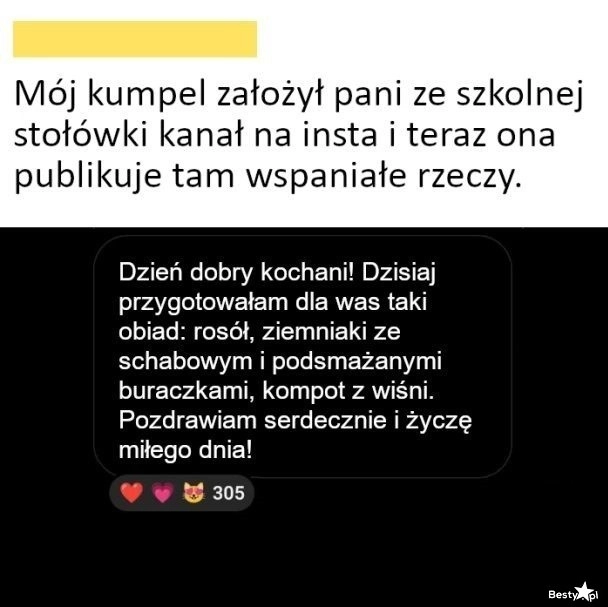 
    Profil pani ze stołówki 