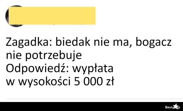 
    Zagadka i odpowiedź 