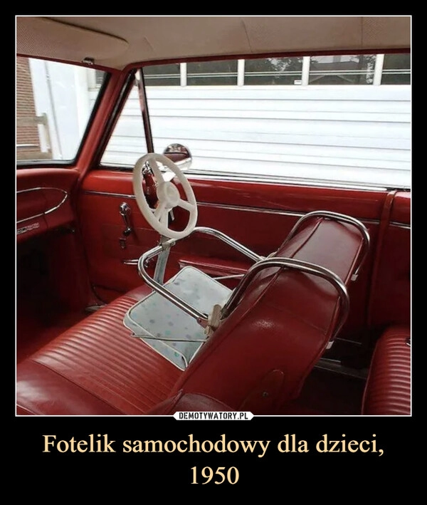 
    
Fotelik samochodowy dla dzieci, 1950 