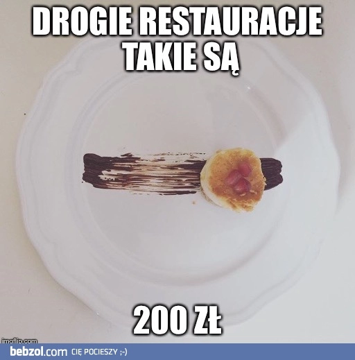 
    Drogie restauracje