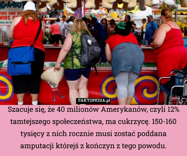 
    Szacuje się, że 40 milionów Amerykanów, czyli 12% tamtejszego społeczeństwa,