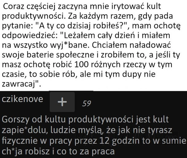 
    Kult produktywności