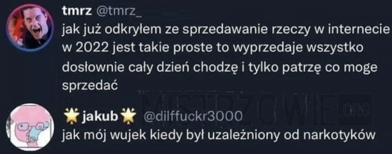 
    Sprzedawanie rzeczy