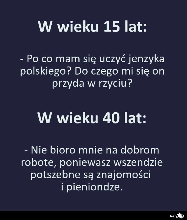 
    Po co się uczyć? 