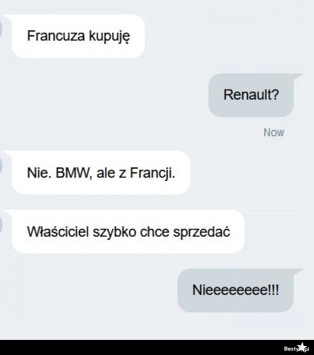 
    Kupno francuza 