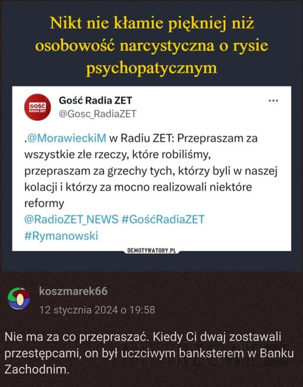 
    Przeprosiny