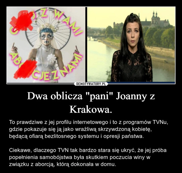 
    Dwa oblicza "pani" Joanny z Krakowa.