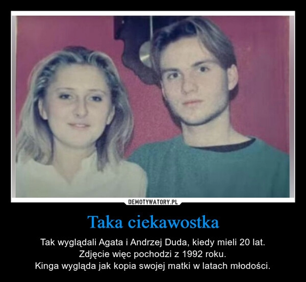 
    Taka ciekawostka