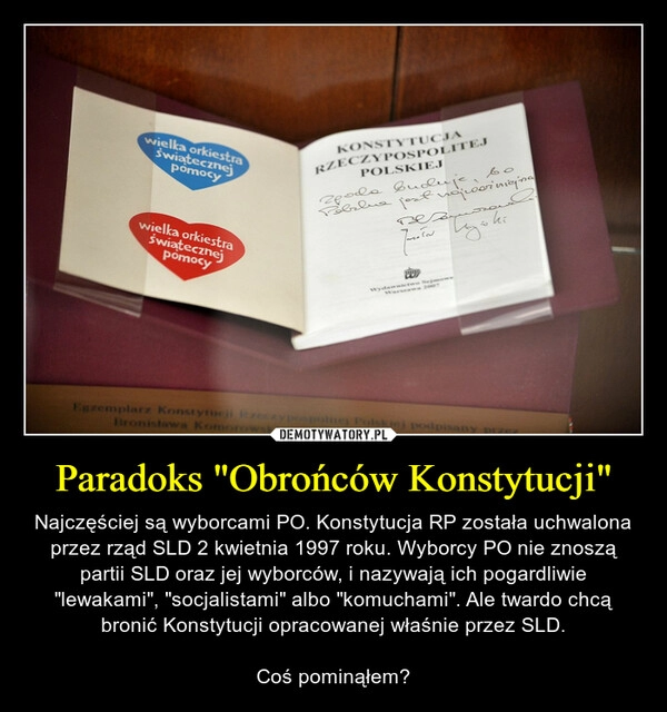 
    Paradoks "Obrońców Konstytucji"